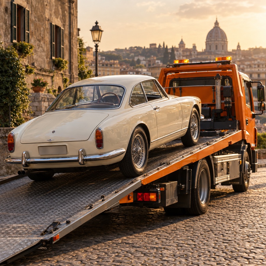 Trasporto auto d'epoca